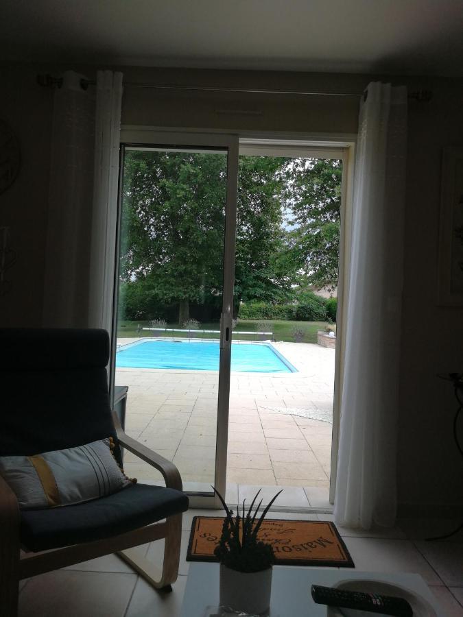 Bed and Breakfast Au Doux Repos Lucbardez-et-Bargues Exterior foto